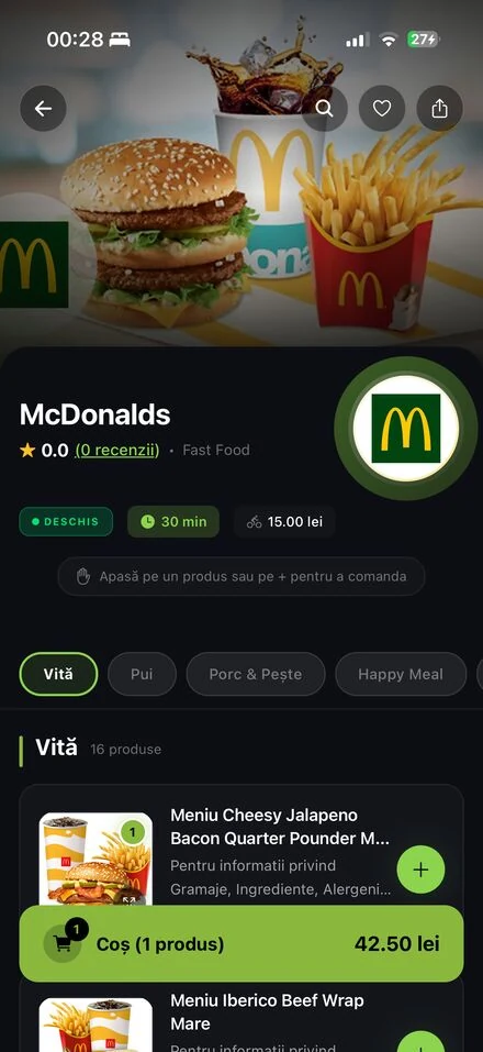 Restaurant · menu
